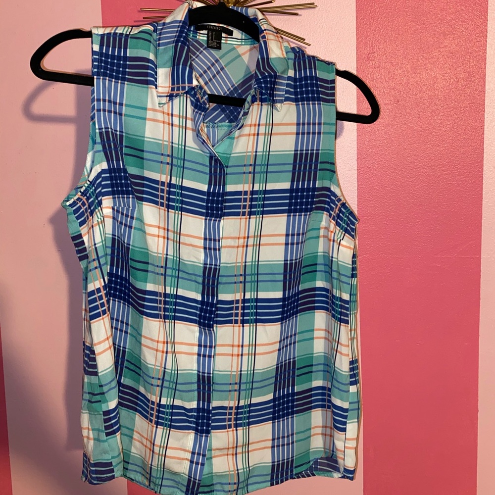 Plaid Button Up!